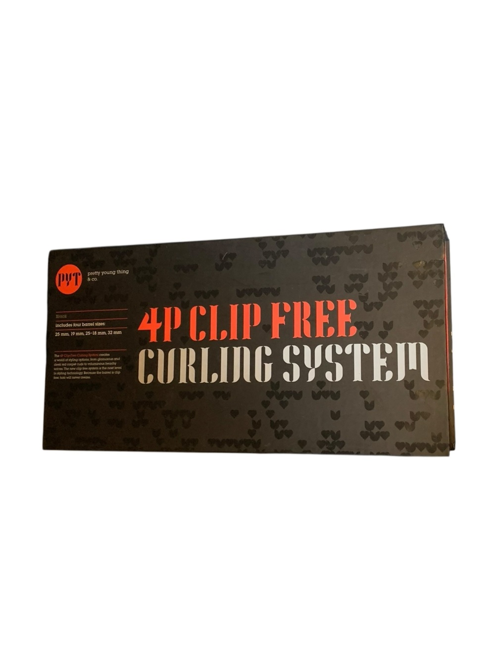 PYT Pretty Young Thing 4P Clip Free Curling System 4 Interchangeable Barrels